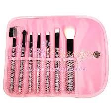 Kit com 7 Pincéis para Maquiagem com Necessarie