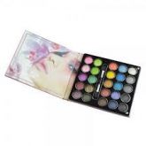 Paleta de Sombras com 25 Cores 3D